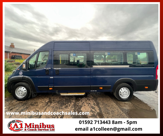 2018 Wheelchair Accessible Peugeot Boxer Minibus