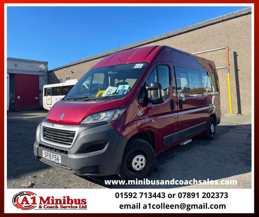 2015 Peugeot Boxer Wheelchair Accessible Minibus